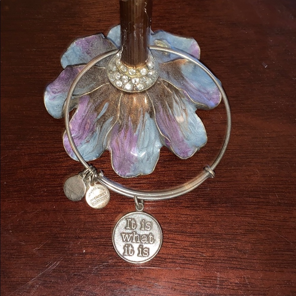 Alex and ani “it is what it is” bangle